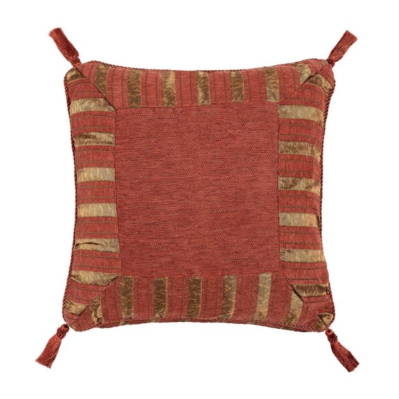 Μαξιλαροθήκη Διακόσμησης Silk Fashion 5105 Πορτοκαλί 45x45