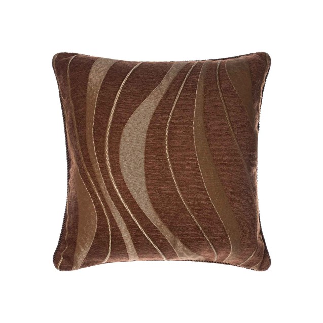 Μαξιλαροθήκη Διακόσμησης Silk Fashion 922 Καφέ...