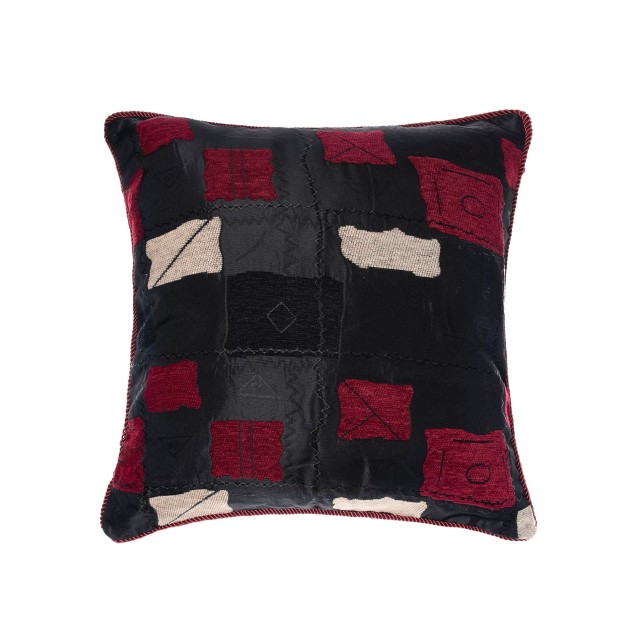 Μαξιλαροθήκη Διακόσμησης Silk Fashion 913 Μαύρο...