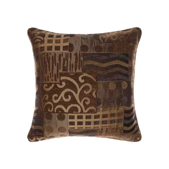 Μαξιλαροθήκη Διακόσμησης Silk Fashion 602 Πυκνό Λαδί 45x45