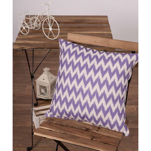 Μαξιλαροθήκη Διακόσμησης Silk Fashion Λινό 29 45x45