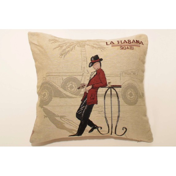 Μαξιλαροθήκη Διακόσμησης Silk Fashion Habana 45x45