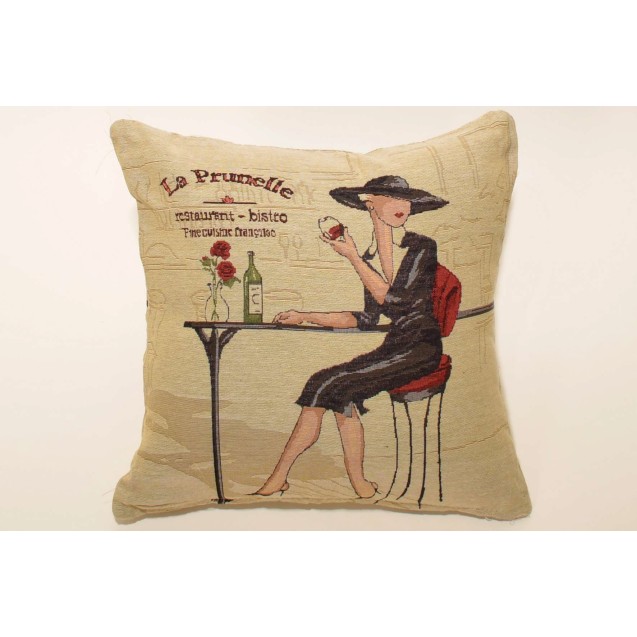 Μαξιλαροθήκη Διακόσμησης Silk Fashion Red Wine...