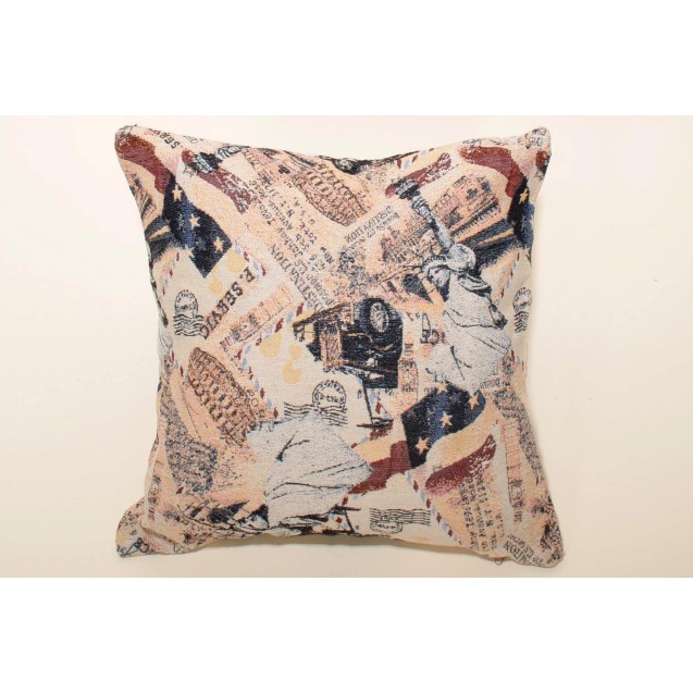 Μαξιλαροθήκη Διακόσμησης Silk Fashion Usa 45x45