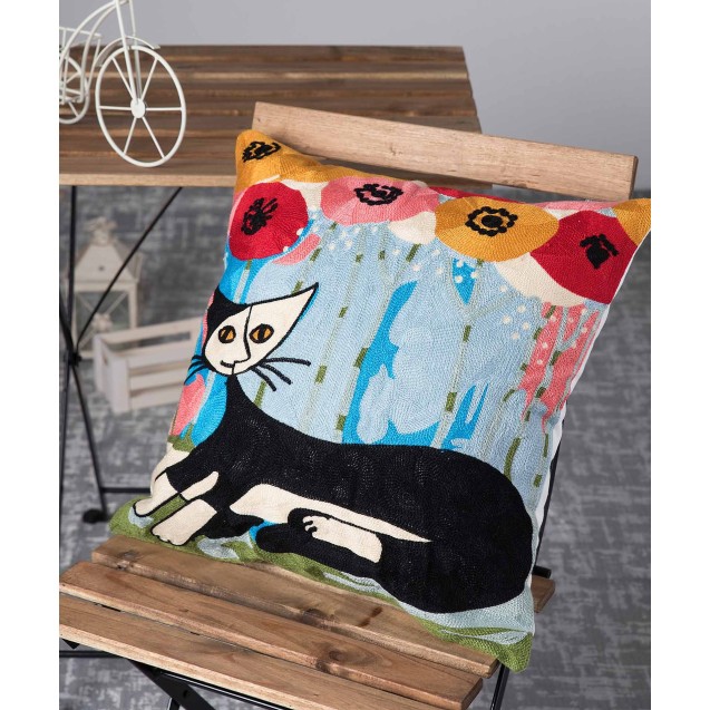 Μαξιλάρι Διακόσμησης Silk Fashion Πολύγαζο78 45x45