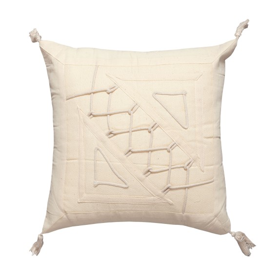 Μαξιλαροθήκη Διακόσμησης Silk Fashion Κορδόνι1 45x45