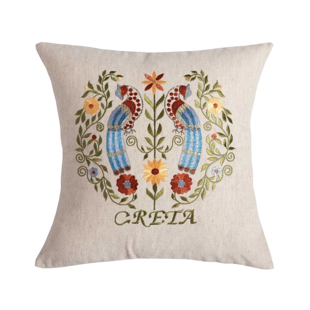 Μαξιλαροθήκη Διακόσμησης Silk Fashion Λινά...