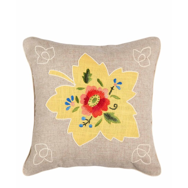 Μαξιλαροθήκη Διακόσμησης Silk Fashion Λινό...