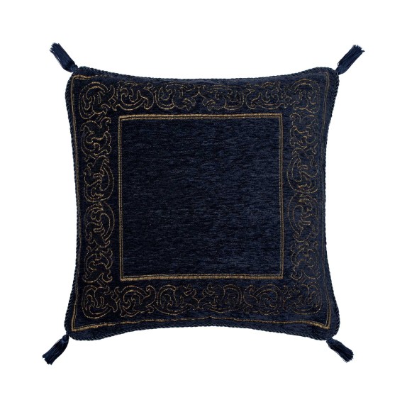 Μαξιλαροθήκη Διακόσμησης Silk Fashion 301 Μπλε 45x45