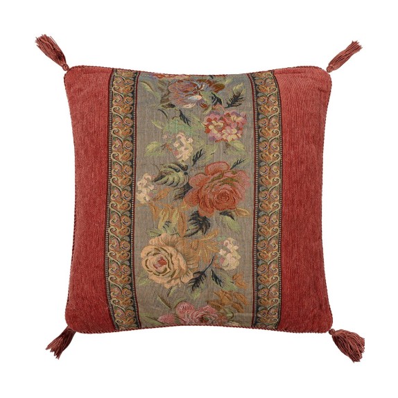 Μαξιλαροθήκη Διακόσμησης Silk Fashion 572 Κεραμιδί 45x45