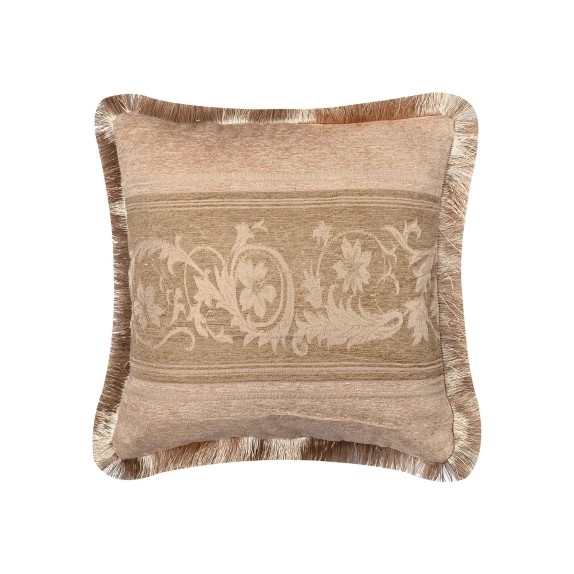 Μαξιλαροθήκη Διακόσμησης Silk Fashion 1208 Εκρού 45x45