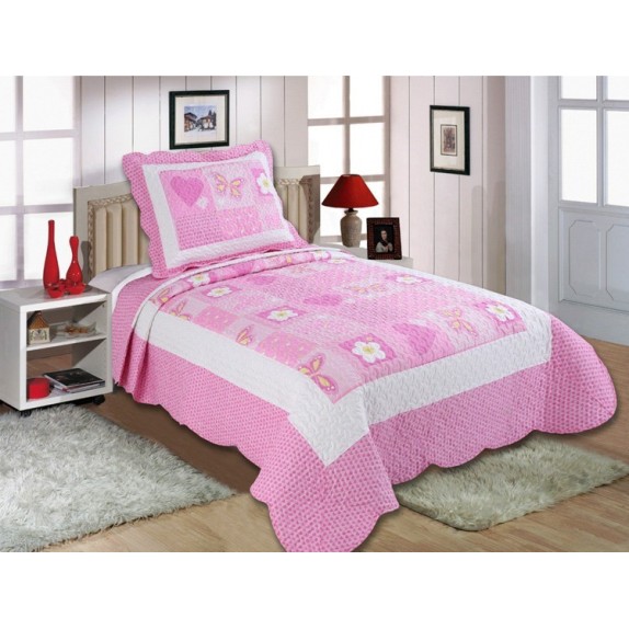 Σετ Κουβερλί Μονό Silk Fashion Girl 6 160x220