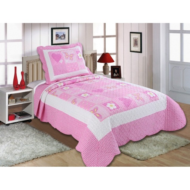 Σετ Κουβερλί Μονό Silk Fashion Girl 6 160x220