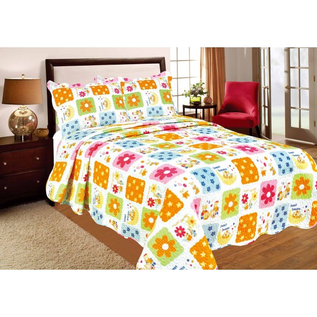 Σετ Κουβερλί Παιδικό Silk Fashion Kids2A 130x180