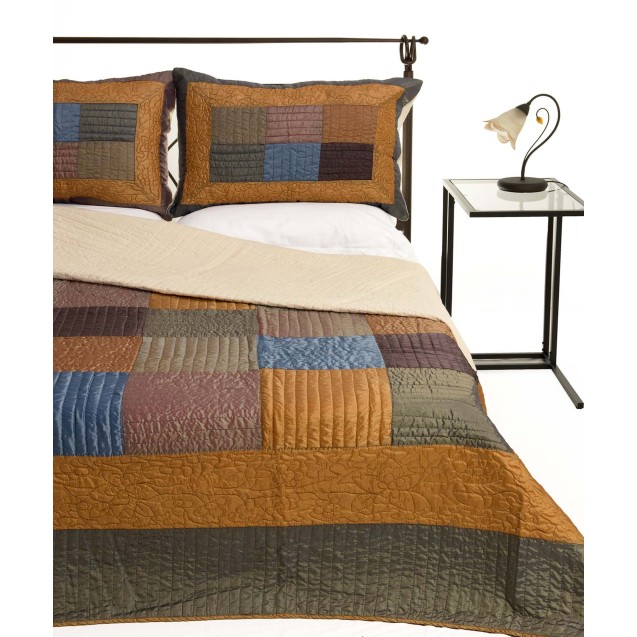 Σετ Κουβερλί Υπέρδιπλο Silk Fashion 6153 Σιέλ...