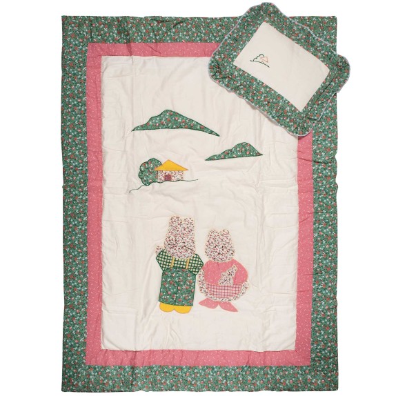 Σετ Βρεφικό Κουβερλί Silk Fashion 594207 90x125