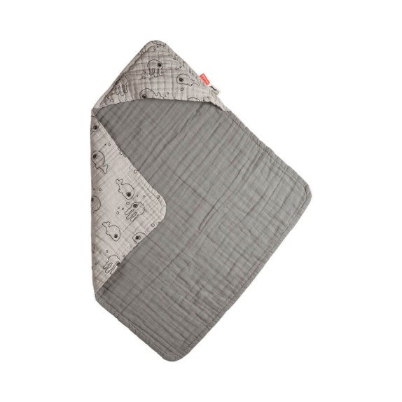 Βρεφική Κάπα Done By Deer Sea Driends Grey BR75080