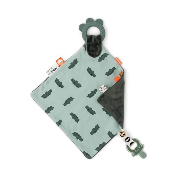 Πανάκι Παρηγοριάς με Μασητικό Done By Deer Croco Green...