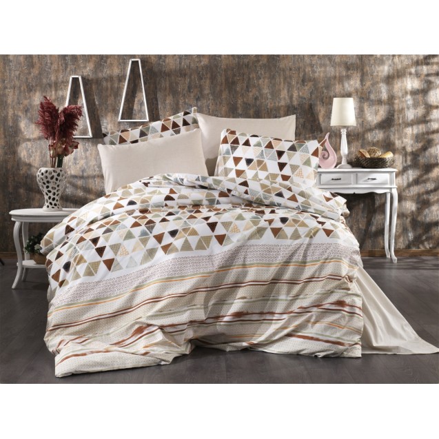 Σετ Σεντόνια Υπέρδιπλα 4 Τεμαχίων Dimcol...