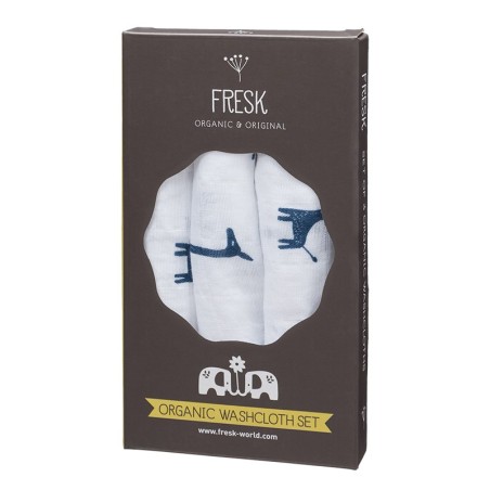Σετ Πετσετάκια Πλυσίματος 3 Τεμαχίων Fresk Giraf FR-F112-60
