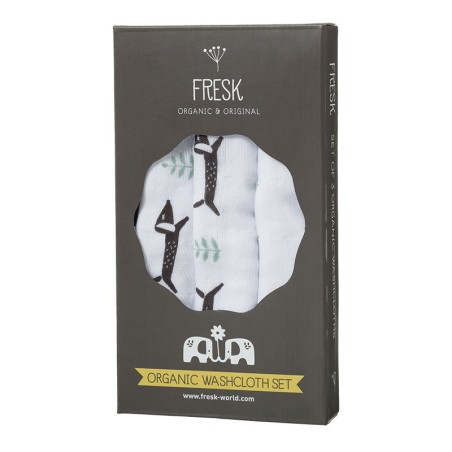 Σετ Πετσετάκια Πλυσίματος 3 Τεμαχίων Fresk Dachsy FR-F112-14