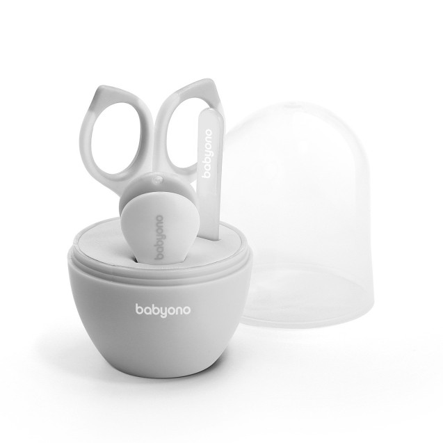 Σετ Περιποίησης Νυχιών με Θήκη BabyOno Λευκό...