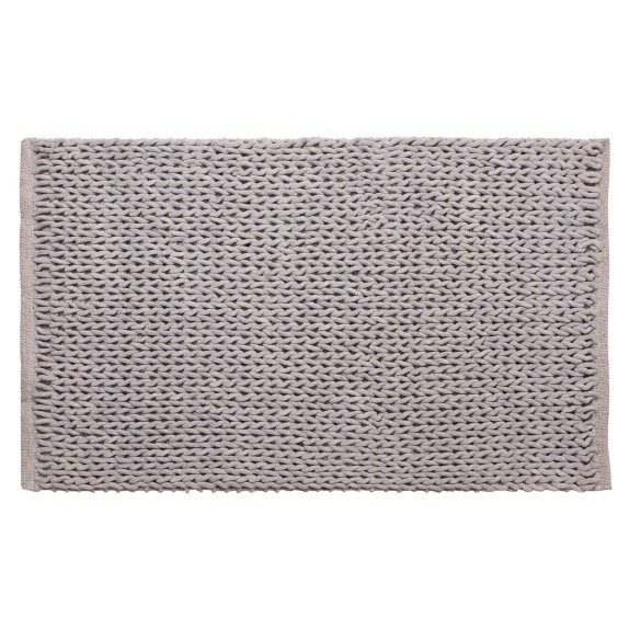 Πατάκι Silk Fashion Αλυσίδα Γκρι