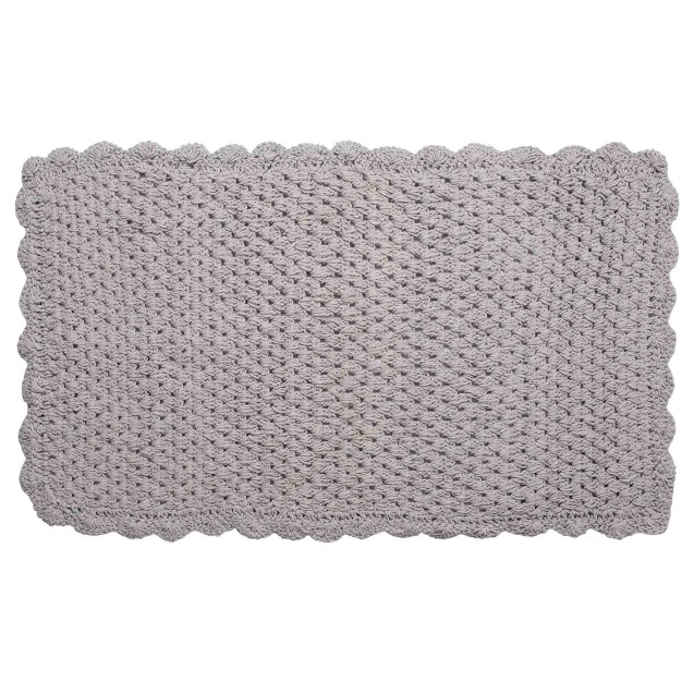 Πατάκι Silk Fashion Πλεκτό Γκρι