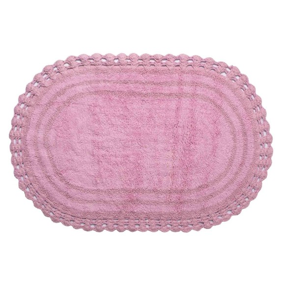 Πατάκι Silk Fashion Oval Amethyst