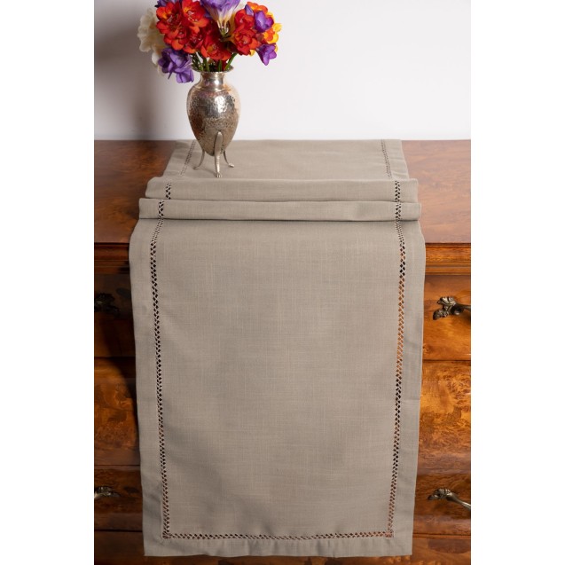 Runner Silk Fashion 3096 Γκρι Σκούρο 45x170