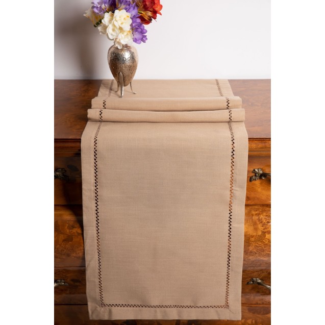 Runner Silk Fashion 3096 Μπεζ 45x170