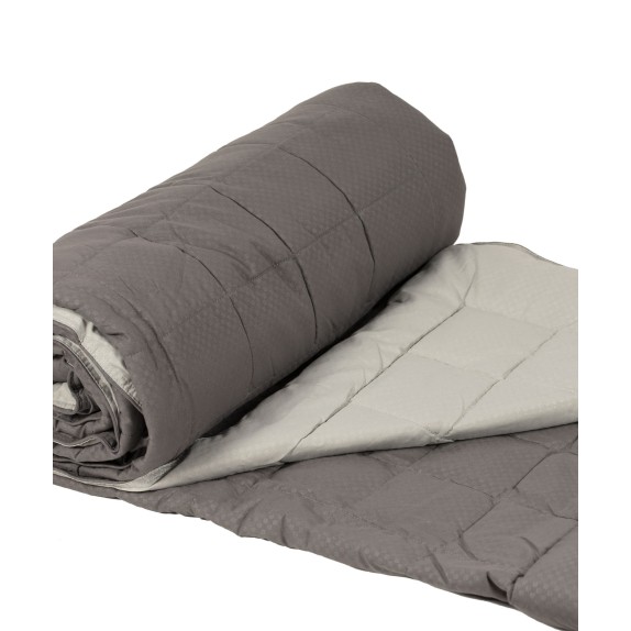 Πάπλωμα Υπέρδιπλο Silk Fashion 11053 Γκρί Σκούρο 220x240