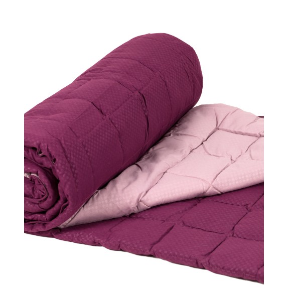 Πάπλωμα Υπέρδιπλο Silk Fashion 11053 Μώβ/Λιλά 220x240