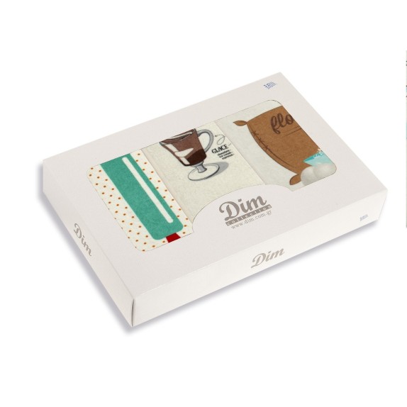 Σετ Πετσέτες Κουζίνας Dimcol Mix 40x60