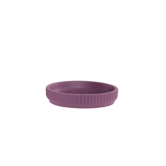 Σαπουνοθήκη Nef-Nef Concrete Venice D13,7x9,7x2,8 Purple