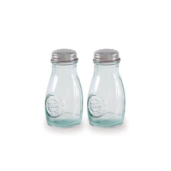 Σετ Αλατοπίπερου από Ανακυκλωμένο Γυαλί Nef-Nef Authentic...