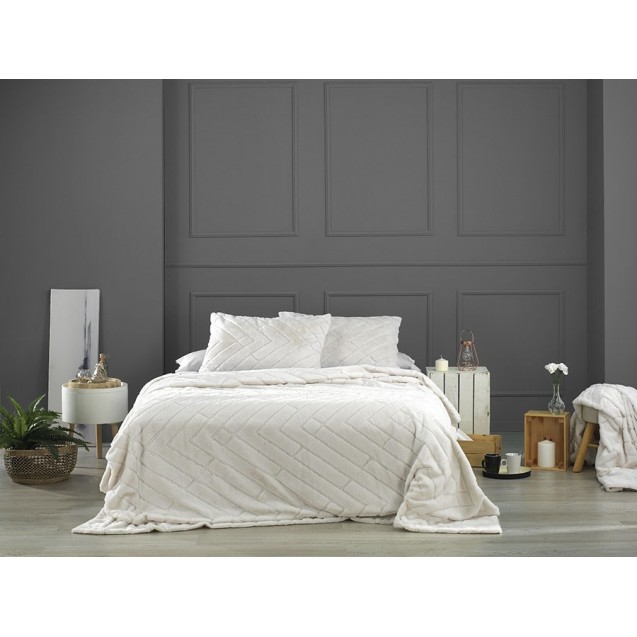 Σετ Γούνινη Κουβέρτα Υπέρδιπλη Morven Kaplan...