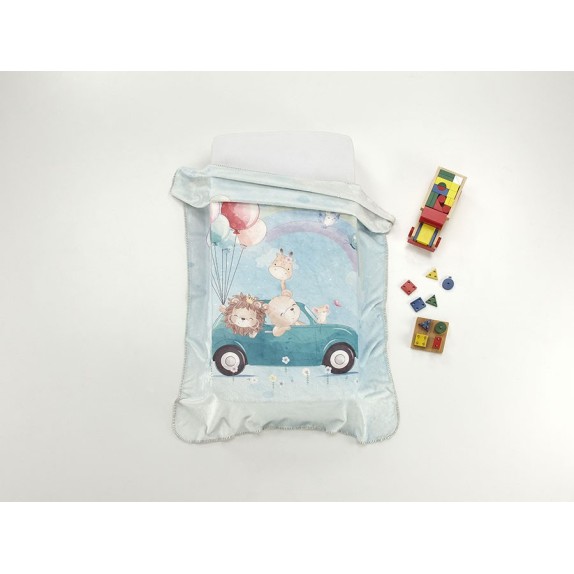 Κουβέρτα Βελουτέ Αγκαλιάς Morven Lumpy K68 80x110