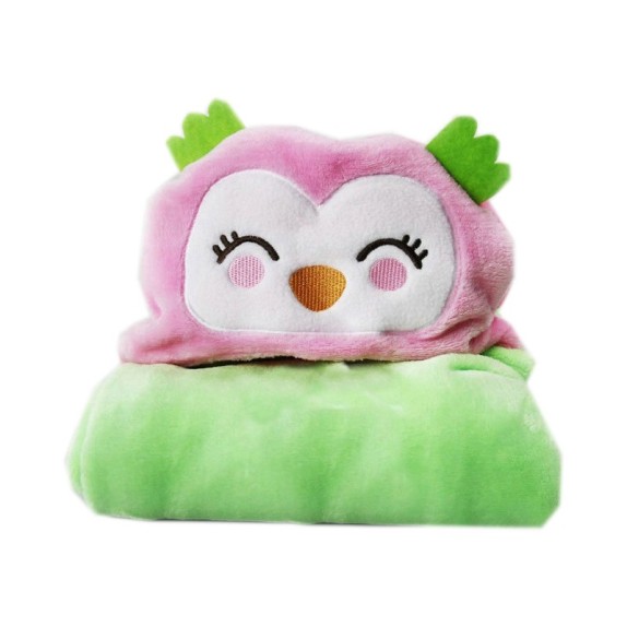 Κουβέρτα Fleece Αγκαλιάς με Κουκούλα Morven 2145...