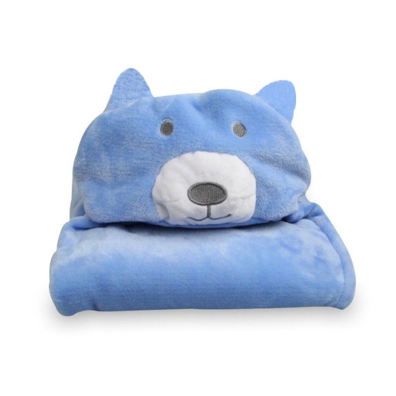 Κουβέρτα Fleece Αγκαλιάς με Κουκούλα Morven 2146...