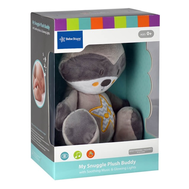 Μουσικό Παιχνίδι Bebe Stars Raccoon 856-186