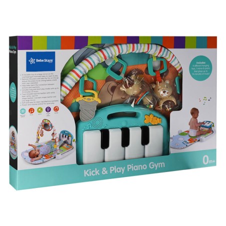 Γυμναστήριο με Πιάνο Bebe Stars Raccoon 100-180