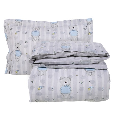 Σετ Παπλωματοθήκη Μονή 2 Τεμαχίων Das Home 4767 160x240