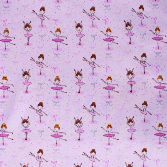 Σεντόνι Λίκνου Dimcol Μπαλαρίνα 167 Lila 80x110