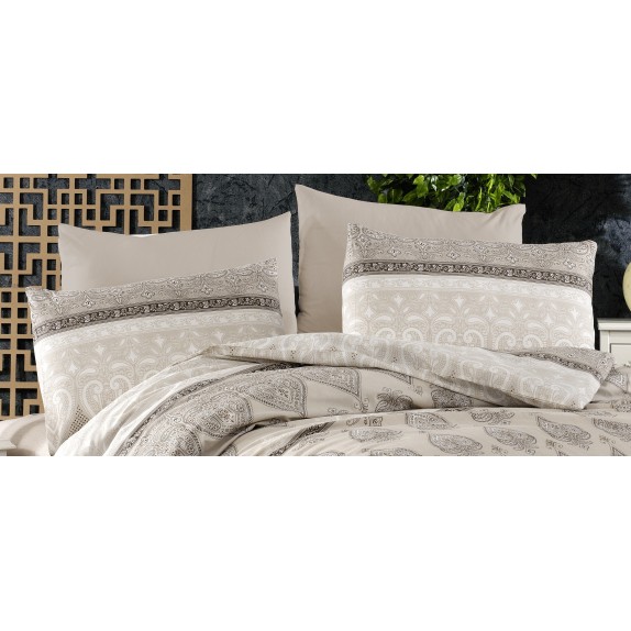 Μαξιλαροθήκη Dimcol Ηλέκτρα 361 Beige 50x70