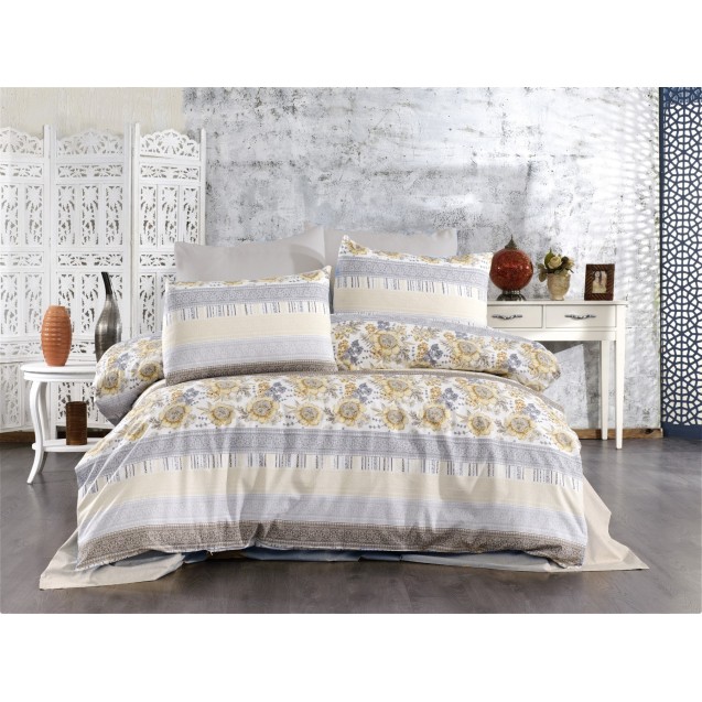 Σετ Σεντόνια Υπέρδιπλα 4 Τεμαχίων Dimcol...