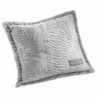 Σετ Ριχτάρι Τριθέσιου και Μαξιλαροθήκη Διακόσμησης Guy Laroche Crusty Silver 170x300