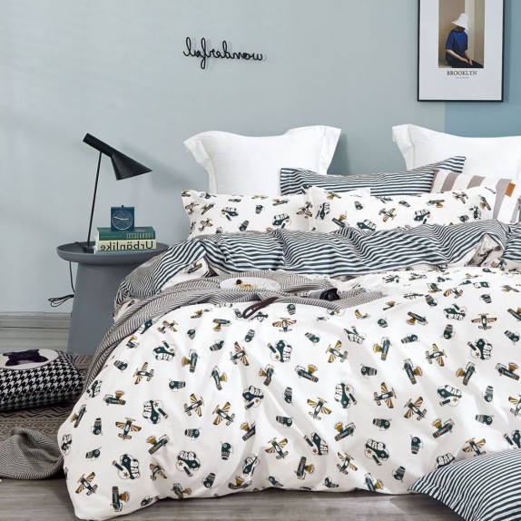 Σετ Μαξιλαροθήκες Oxford 2 Τεμαχίων Melinen Planet Boy 50x70