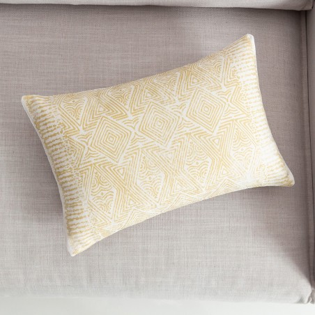 Μαξιλαροθήκη Διακόσμησης Gofis Home Zelena Gold Beige 397/04 30x45