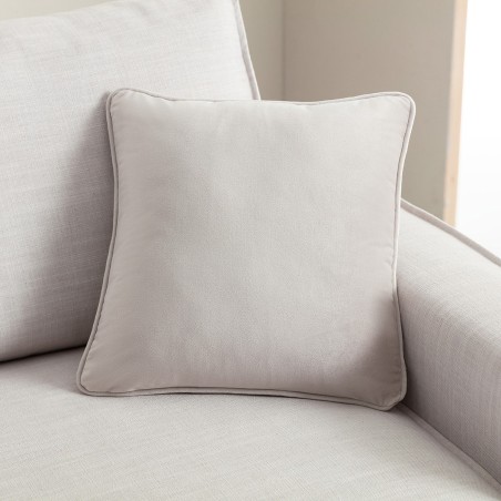 Μαξιλαροθήκη Διακόσμησης Gofis Home Winter Ασημί 711/34 43x43